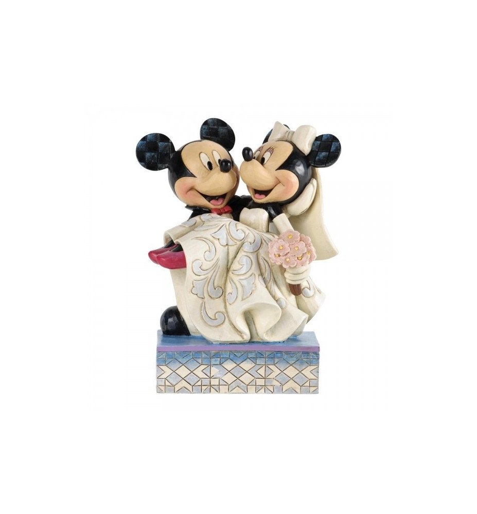 Figurine " Mickey et Minnie mariés "- Disney Traditions