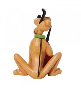 Mini Figurine "Pluto avec Cœur" - Disney Traditions