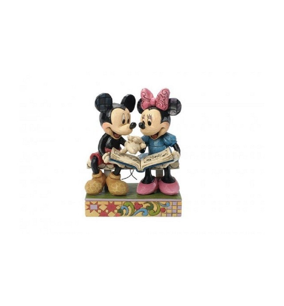Figurine " Mickey et Minnie livre " - Disney Traditions