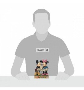Figurine " Mickey et Minnie livre " - Disney Traditions