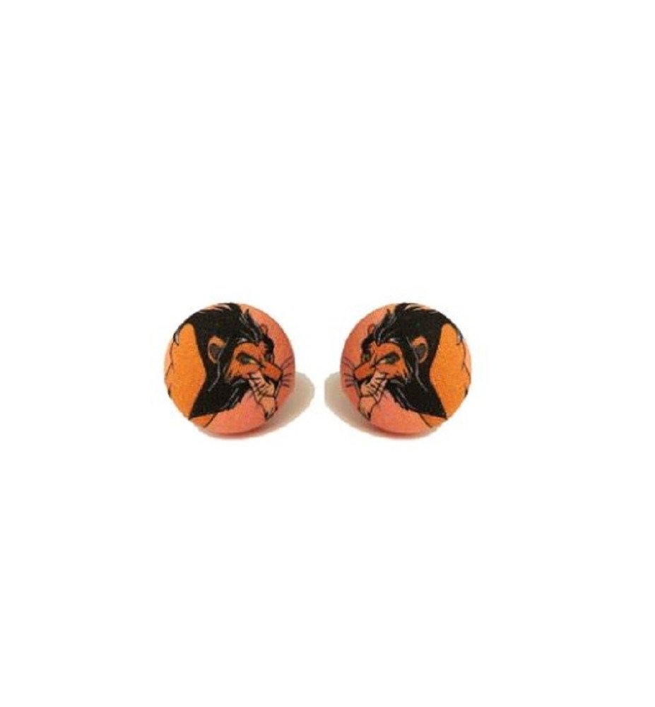 Boucles d'oreilles "Scar" - Le roi lion