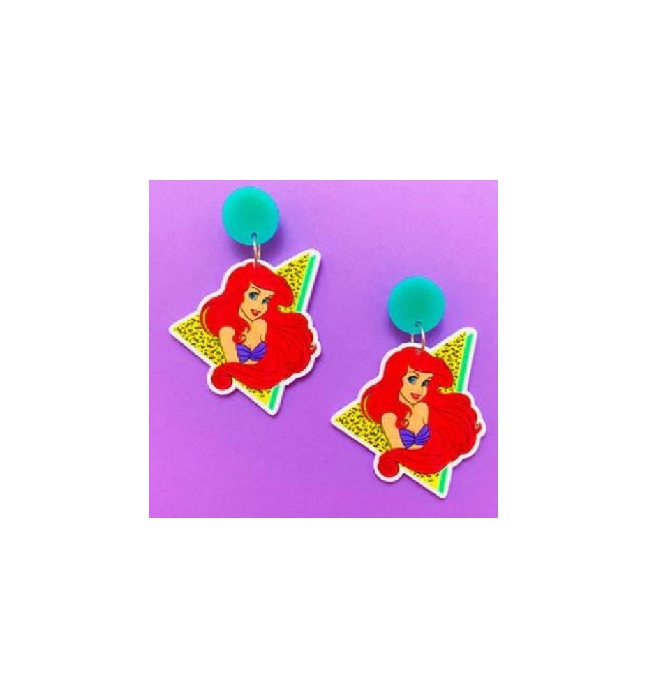 Boucles d'oreilles "Ariel" - La petite sirène