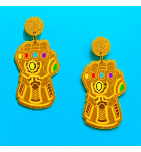 Boucles d'oreilles "Thanos - Marvel"