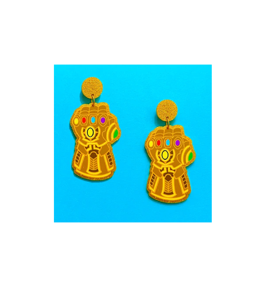 Boucles d'oreilles "Thanos - Marvel"