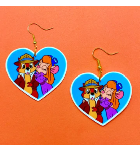 Boucles d'oreilles "Tic et Gadget - Tic et Tac Les Rangers du risque" "