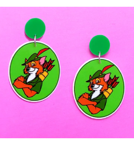 Boucles d'oreilles "Robin des bois "