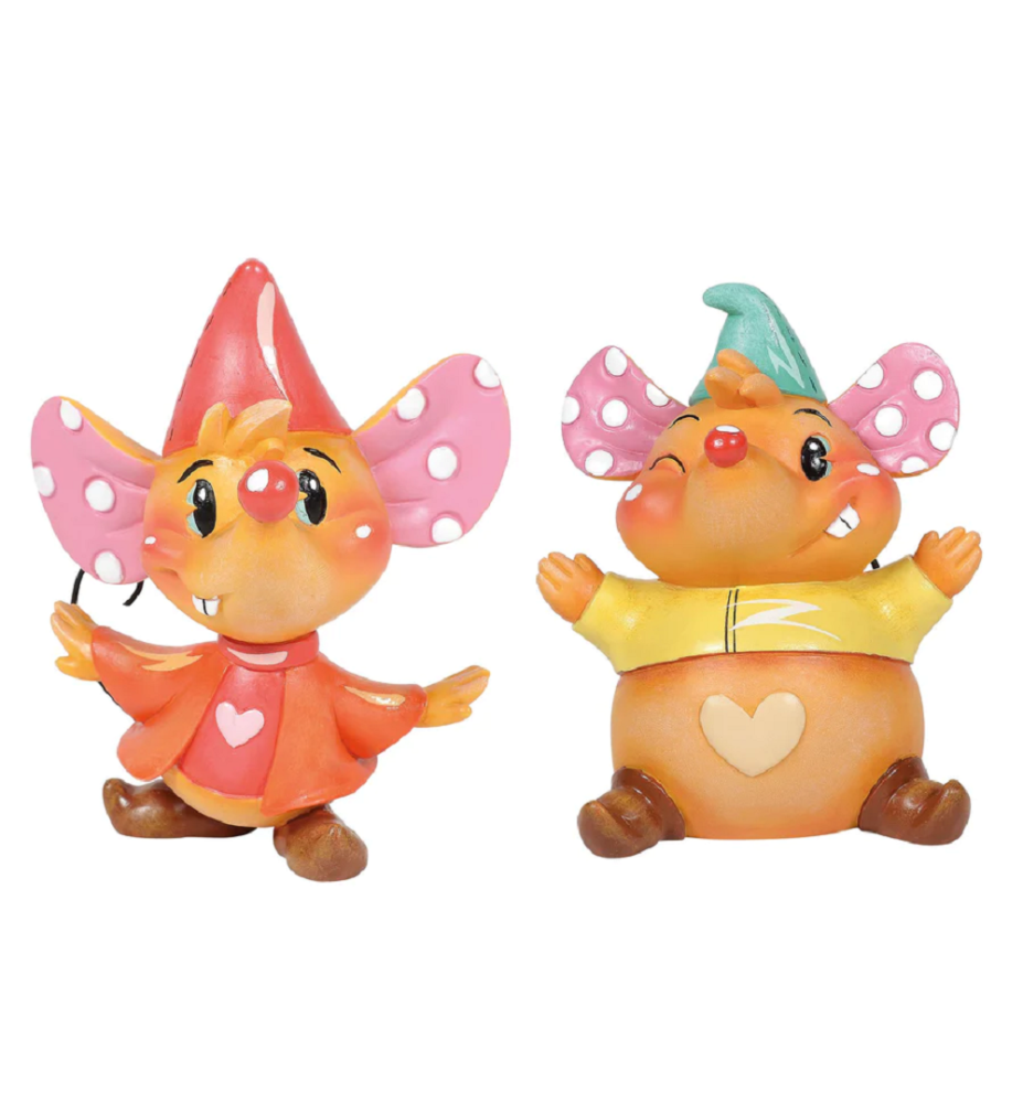 Figurine Gus Gus et Jack Cendrillon - Miss Mindy
