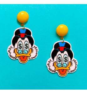 Boucles d'oreilles Oncle Picsou , Scrooge