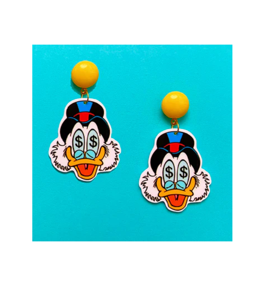 Boucles d'oreilles Oncle Picsou , Scrooge
