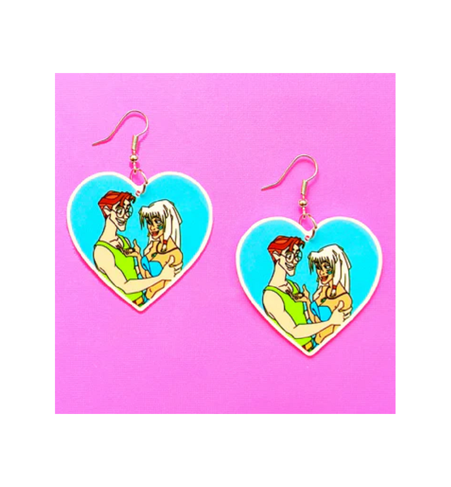 Boucles d'oreilles Milo et Kida - Atlantide