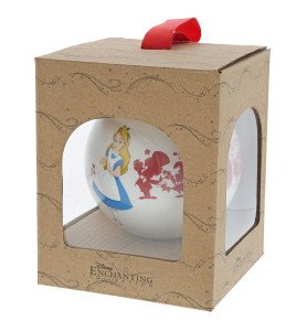 Boule de Noël Alice au pays des Merveilles Disney Enchanting