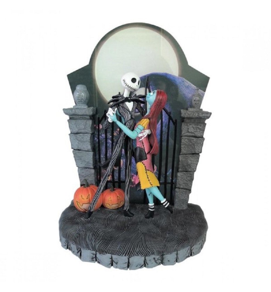 Figurine Lumineuse Jack et Sally - Disney Showcase