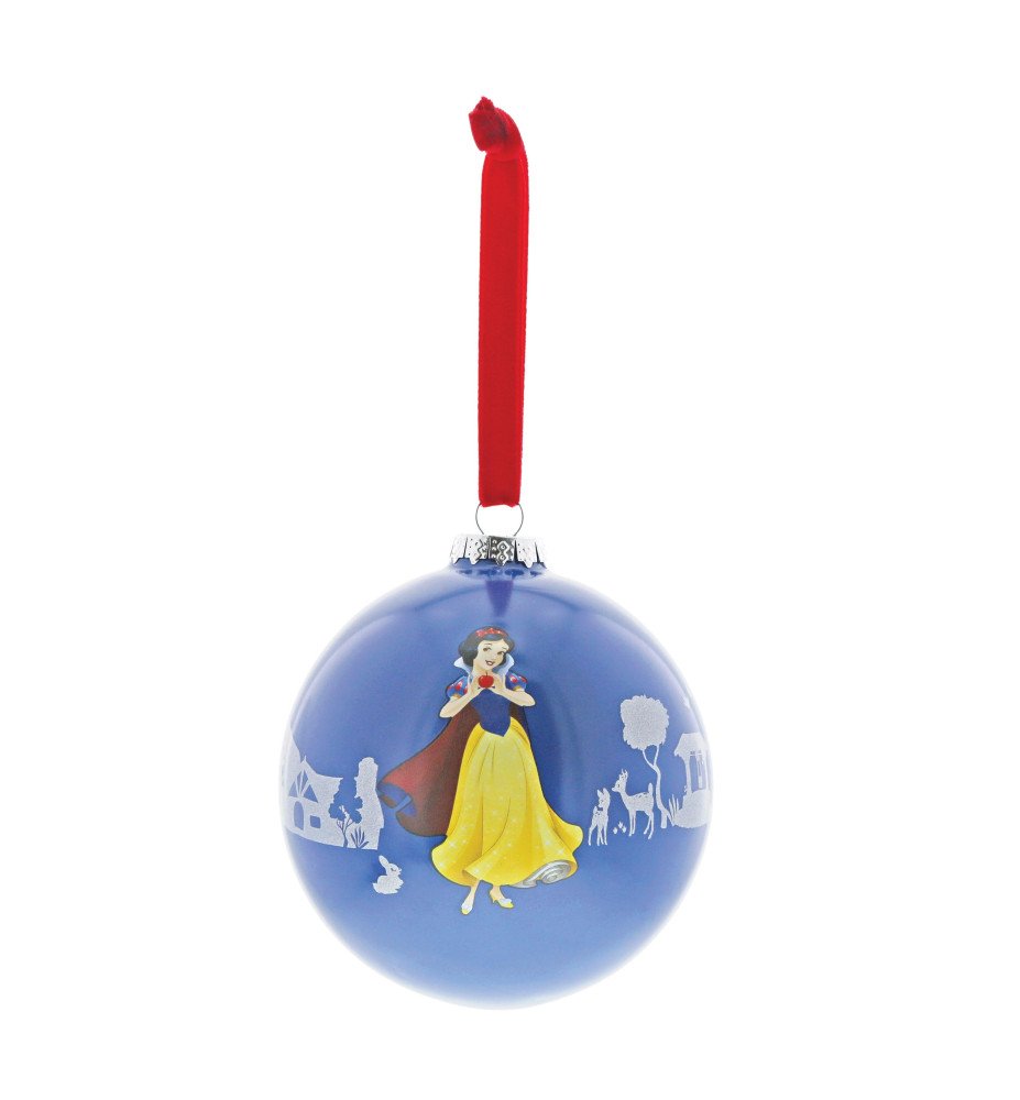 Boule de Noël Blanche Neige Disney Enchanting