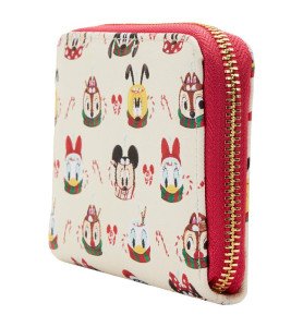 Portefeuille Mickey et ses amis Noël - Loungefly