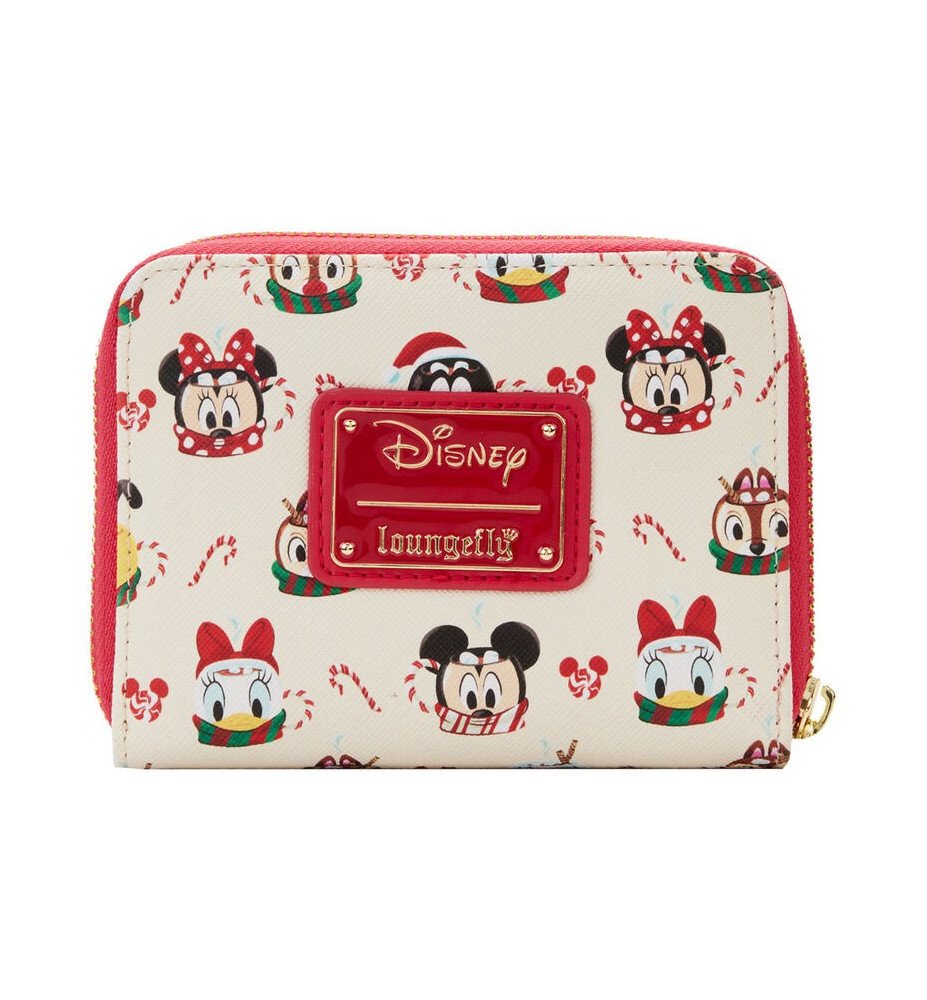 Portefeuille Mickey et ses amis Noël - Loungefly