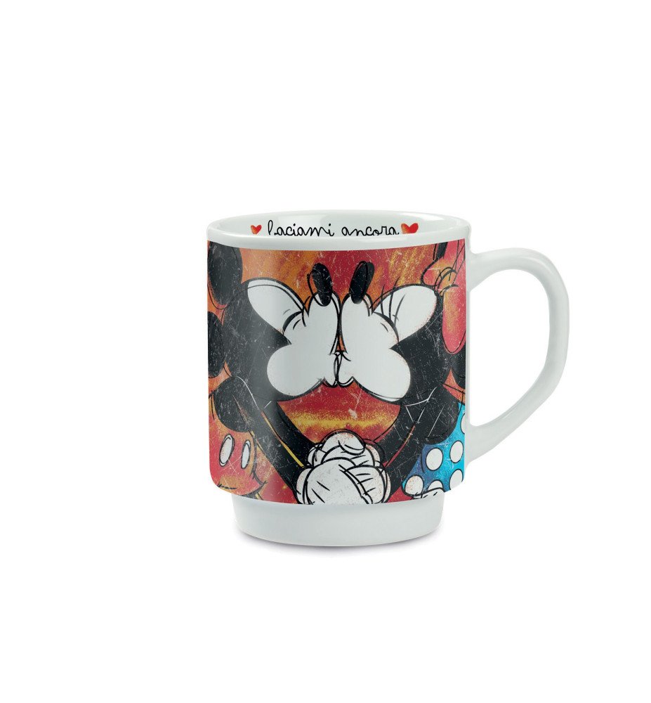 Mug Mickey et Minnie Love Rouge