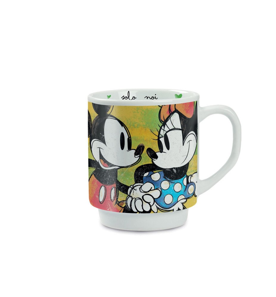 Mug Mickey et Minnie Love Vert