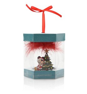 Boule de Noël Mickey Plume