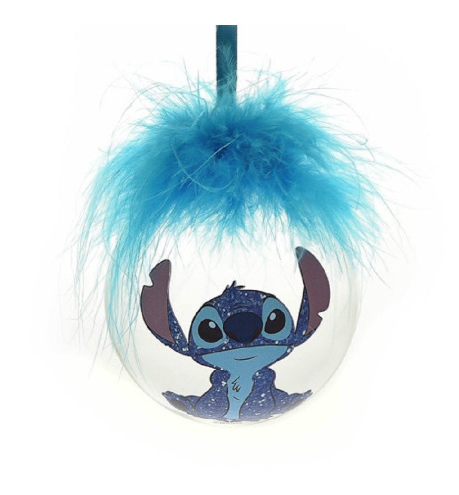 Boule de Noël Stitch Plume