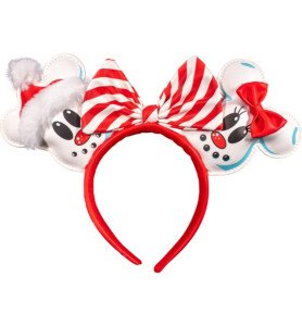 Sac à dos Noël Mickey Minnie bonhomme de neige + ears - Loungefly