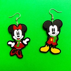 Boucles d'oreilles Mickey...
