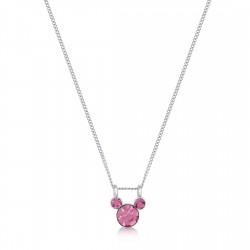 Collier Mickey rose clair...