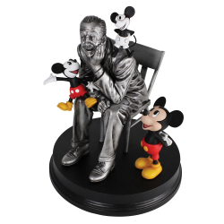 Figurine Walt avec Mickey à...
