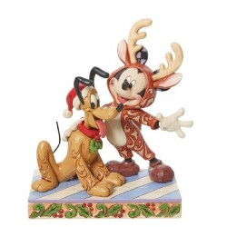 Figurine Mickey et Pluto...