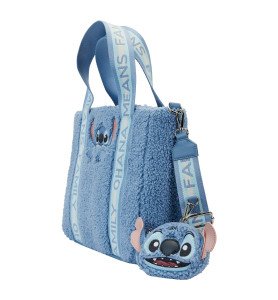 Tote bag  Stitch Plush pocket - Loungefly