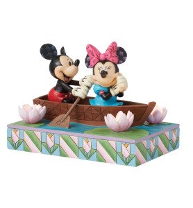 Figurine Mickey et Minnie Row-mance in the air - Disney Traditions
