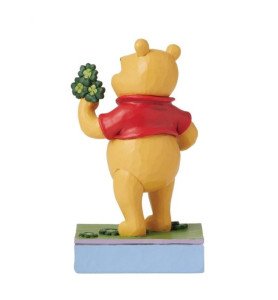 Figurine Winnie l'ourson et le trèfle - Disney Traditions