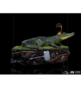 Figurine Alligator Loki Marvel - Iron studio