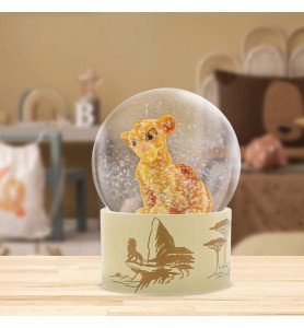 Snowglobe Simba Le Roi Lion - Disney Enchanting