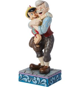 Figurine Gepetto & Pinocchio- Disney Traditions