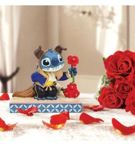 Figurine Stitch La Belle et la Bête - Disney Traditions