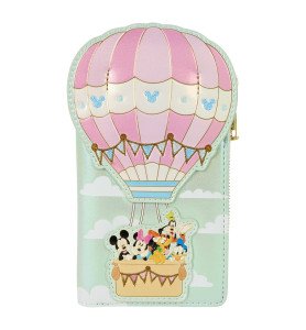 Portefeuille Mickey et ses amis Montgolfière - Loungefly