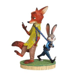 Figurine Nick et Judy Zootopie - Disney Showcase - Disney Showcase