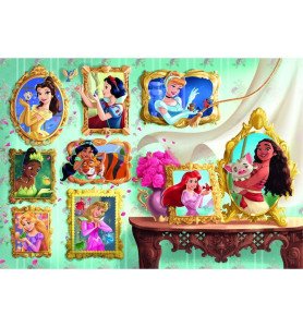 Puzzle 1000 pièces Les princesses Disney - Clementoni