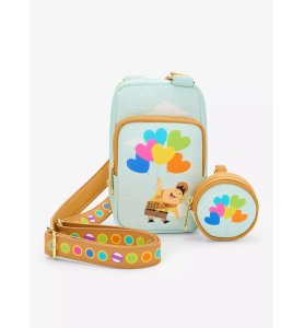 Sac à Main + porte monnaie  Exclu  Pixar Up Russell Heart Balloons - Loungefly