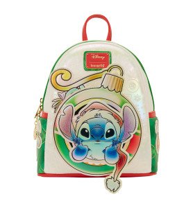 Sac à Dos Stitch & Souillon Iridescent Holiday Ornament - Loungefly