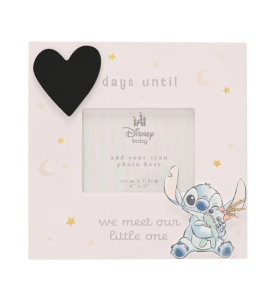 Cadre Baby Count-down Stitch - Lilo et Stitch