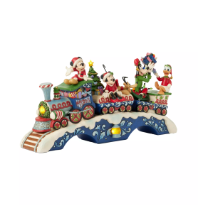 Figurine Train Mickey et ses amis Musical et Led - Disney Traditions