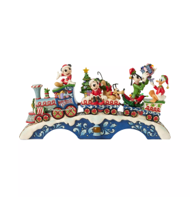 Figurine Train Mickey et ses amis Musical et Led - Disney Traditions