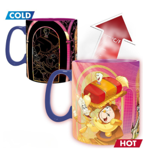 Mug Thermo réactif La Belle et la Bête