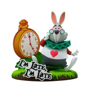Figurine en PVC Le Lapin Blanc - Alice aux pays des merveilles