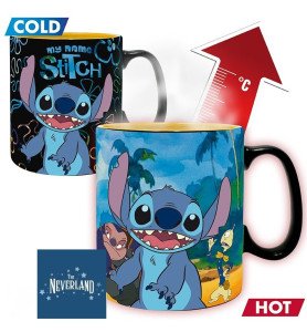 Mug Thermo réactif "Lilo et Stitch"