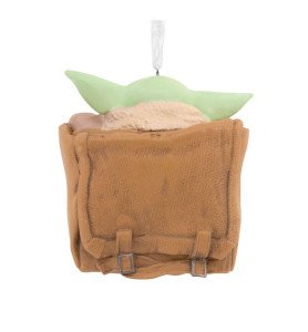 Ornement Grogu dans son sac - Disney Hallmark