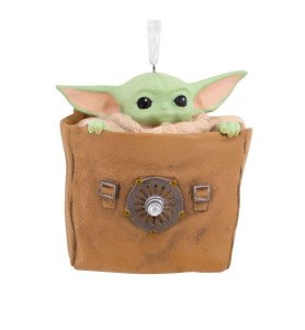 Ornement Grogu dans son sac - Disney Hallmark