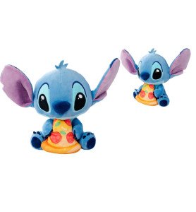 Peluche Stitch avec Pizza - Lilo et Stitch
