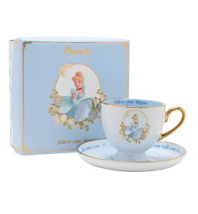Tasse et sous tasse Cendrillon - Disney pastel Princess